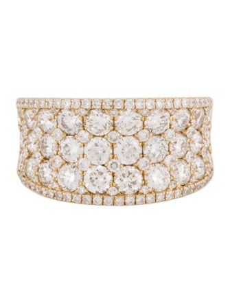 Ring 14K 3.23ctw Diamond Band Ring