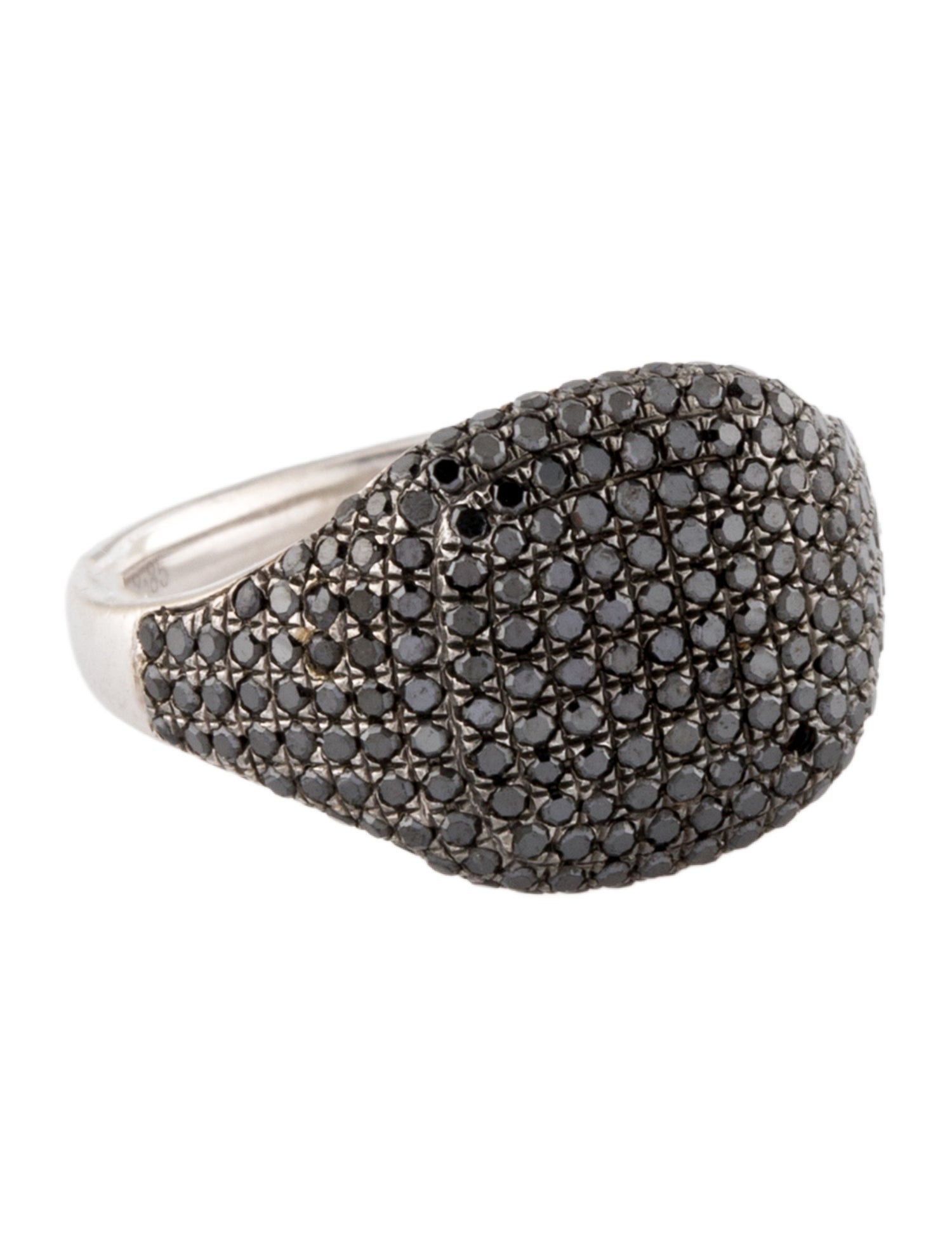 Ring 14K Diamond Pinky Ring