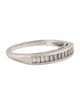 Ring Platinum Diamond Band Ring