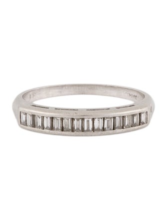 Ring Platinum Diamond Band Ring