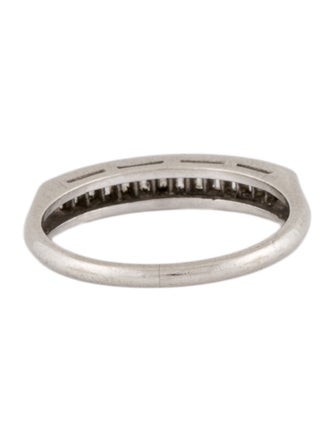 Ring Platinum Diamond Band Ring