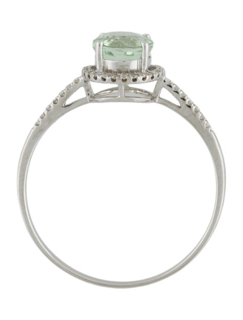 Ring 18K 1.24ct Tourmaline & Diamond Ring