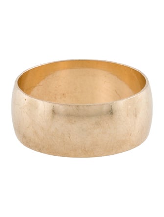 Ring 14K Wide Mens Band
