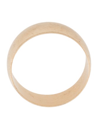 Ring 14K Wide Mens Band