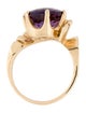 Ring 14K Amethyst Cocktail Ring
