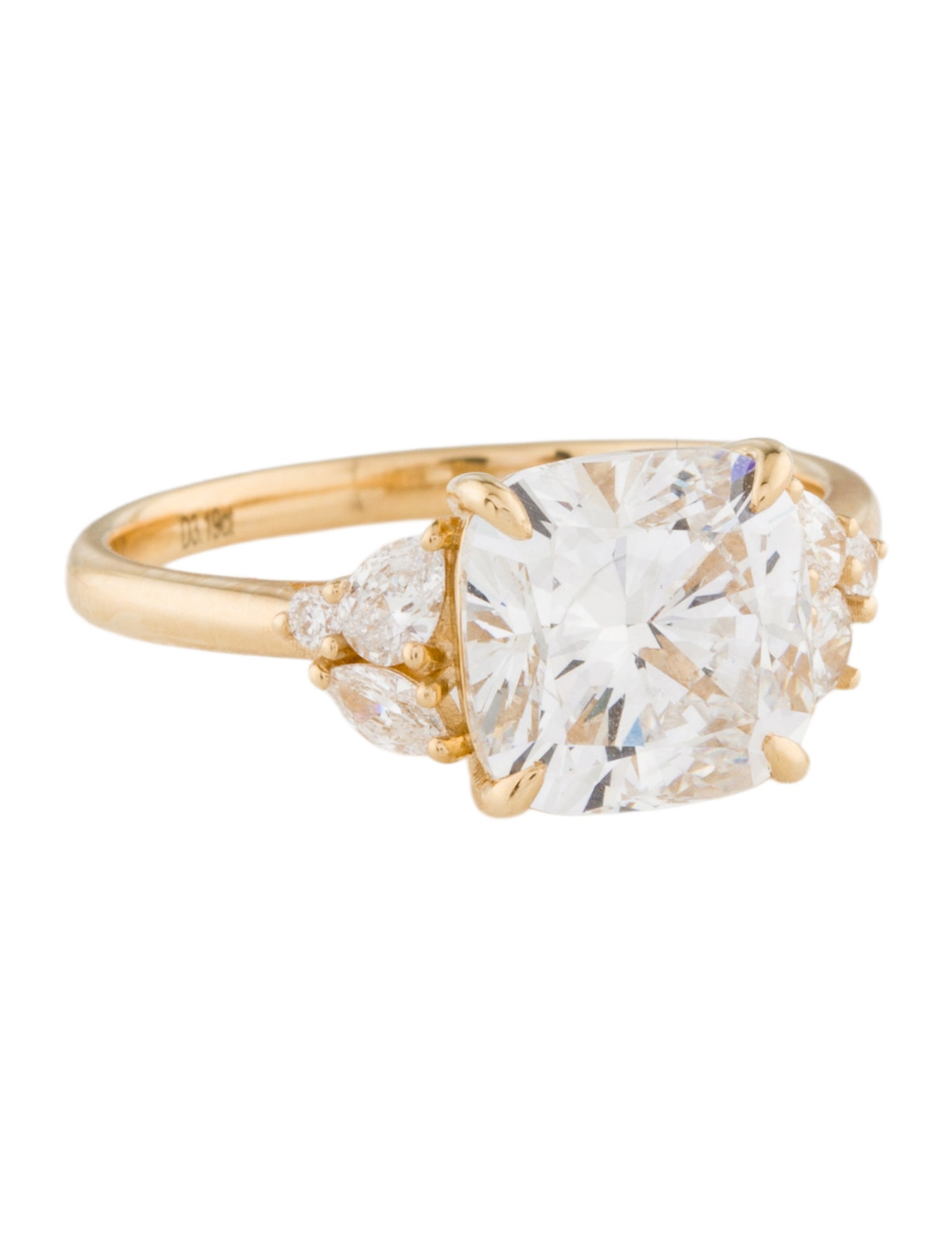 Ring 3.19ct Lab-Grown Diamond Engagement Ring