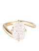 Ring 18K 3.61ct Lab-Grown Diamond Engagement Ring