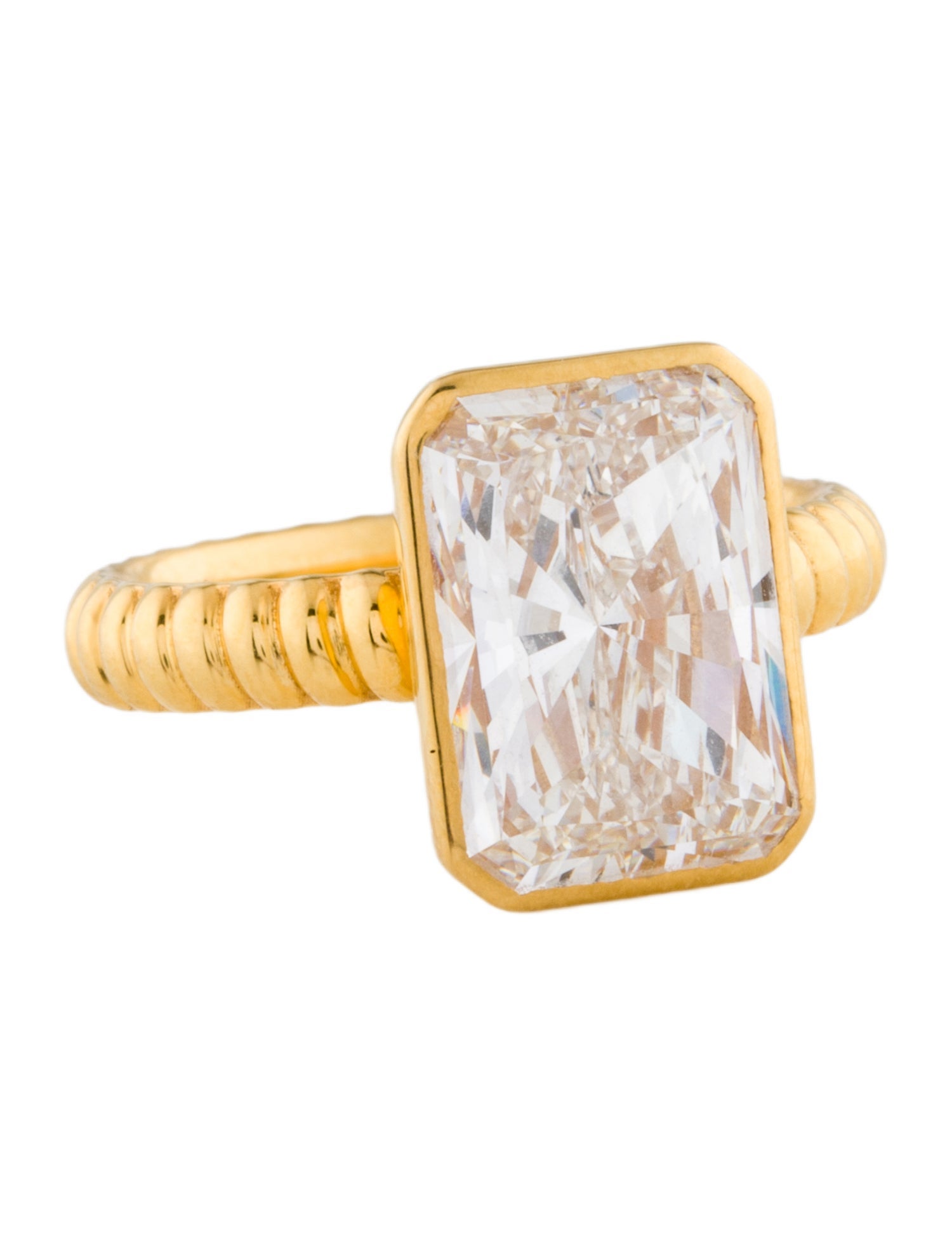 Ring 5.10ctw Lab-Grown Diamond Engagement