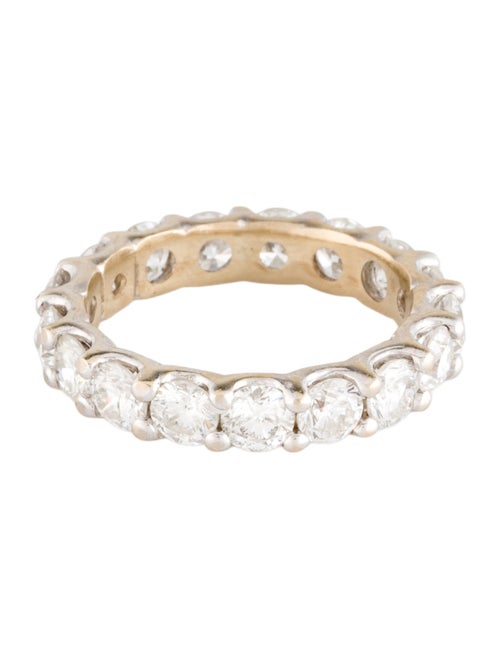 Ring 14K 3.40ctw Diamond Eternity Wedding Band