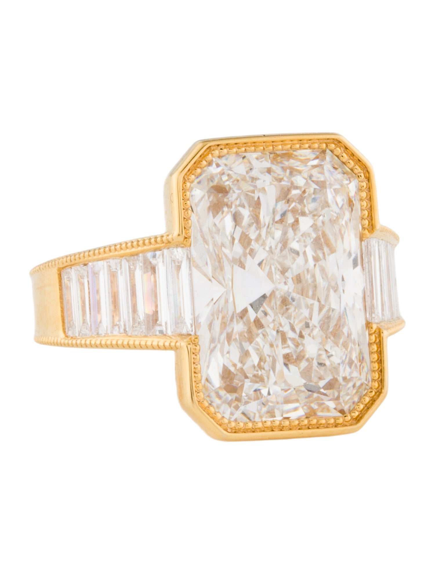 Ring 7.59ct Lab-Grown Diamond Engagement Ring