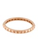 Ring 18K Pyramid Spike Band Ring