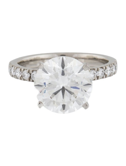 Ring Platinum 5.01ct. Lab-Grown Diamond Engagement Ring