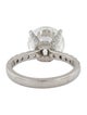 Ring Platinum 5.01ct. Lab-Grown Diamond Engagement Ring
