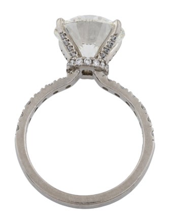 Ring Platinum 5.01ct. Lab-Grown Diamond Engagement Ring