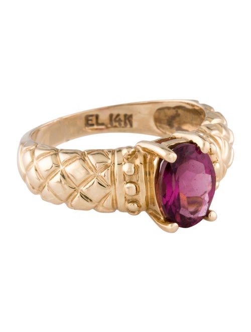 Ring 14K 1.15ct Tourmaline Cocktail Ring