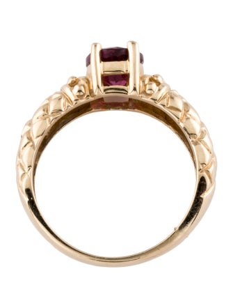 Ring 14K 1.15ct Tourmaline Cocktail Ring