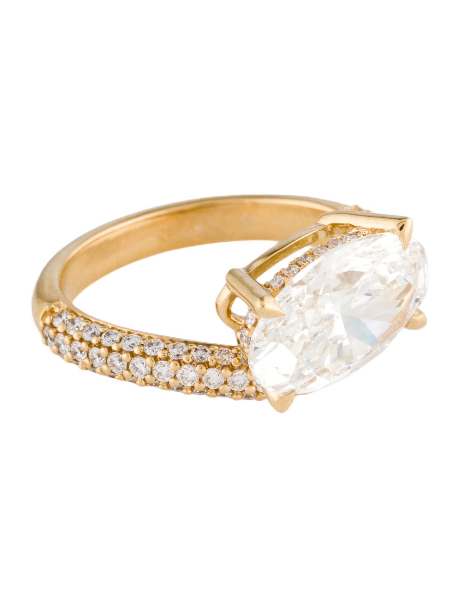 Ring 3.50ct Lab-Grown Diamond Engagement Ring