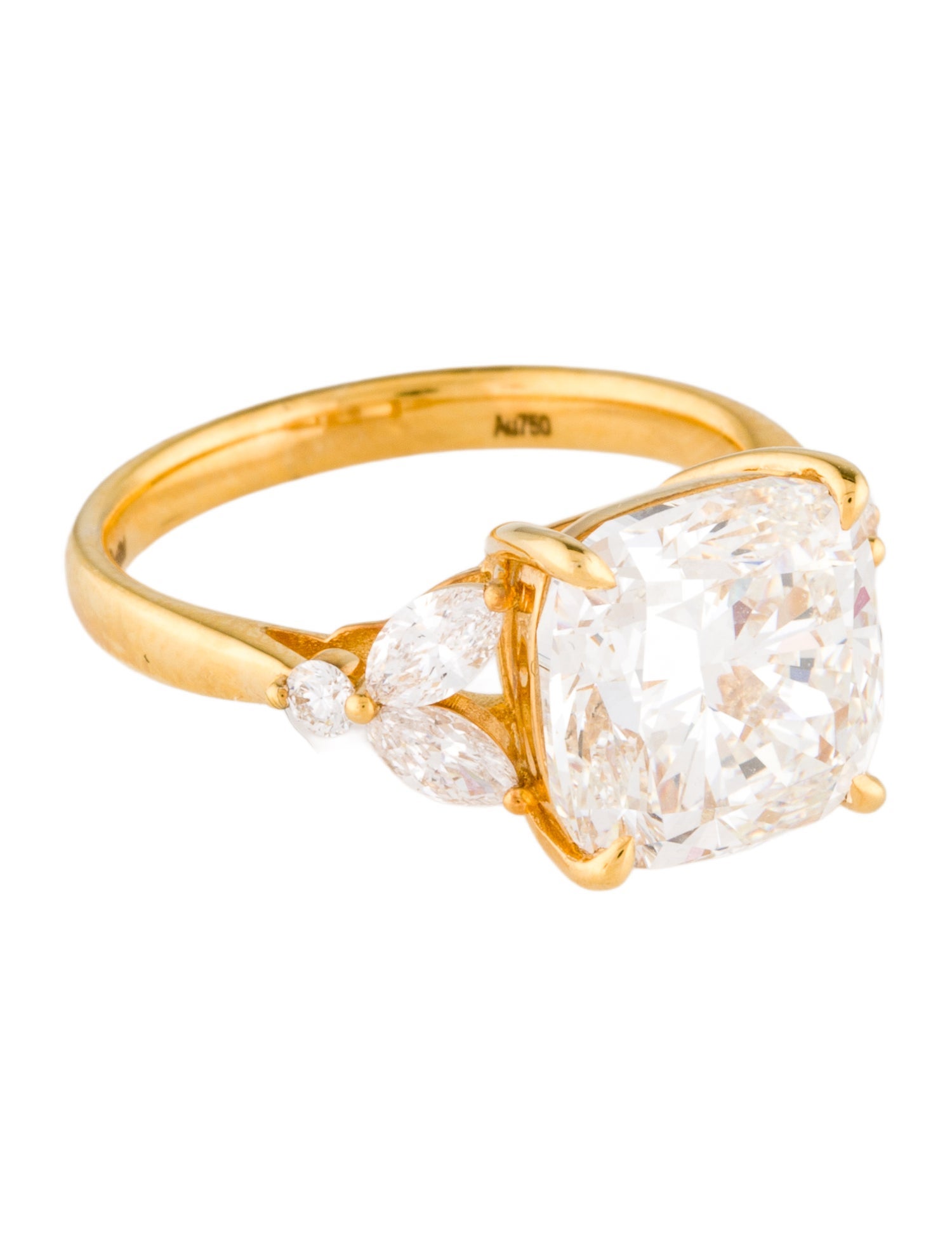 Ring 5.09ct Lab-Grown Diamond Engagement Ring