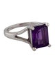 Ring 14K 2.89ct Amethyst Cocktail Ring