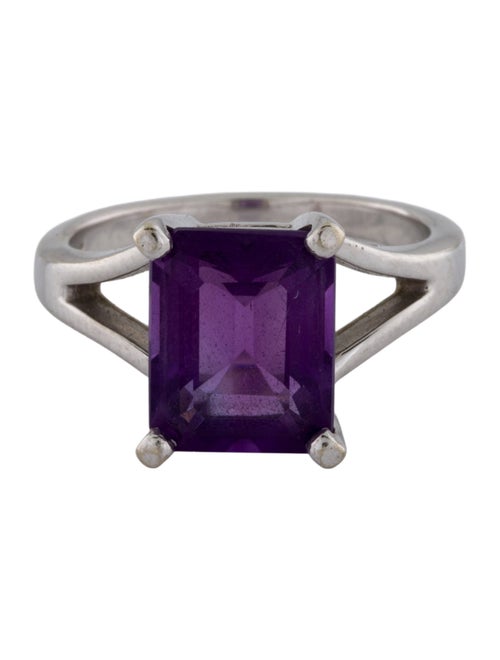 Ring 14K 2.89ct Amethyst Cocktail Ring