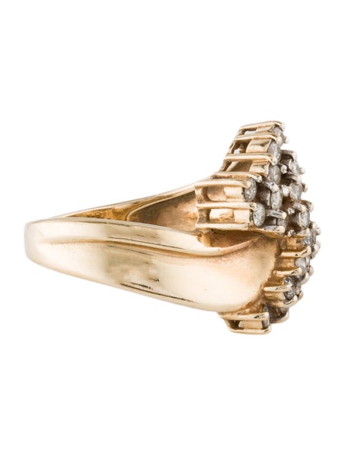 Ring 14K Diamond Cocktail Ring