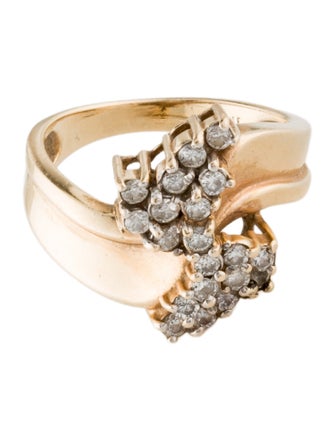 Ring 14K Diamond Cocktail Ring