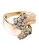Ring 14K Diamond Cocktail Ring