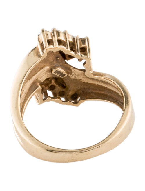 Ring 14K Diamond Cocktail Ring