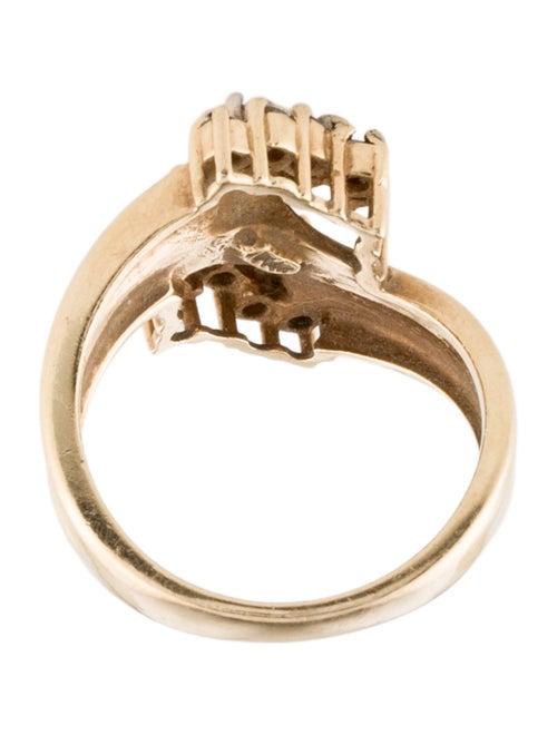 Ring 14K Diamond Cocktail Ring