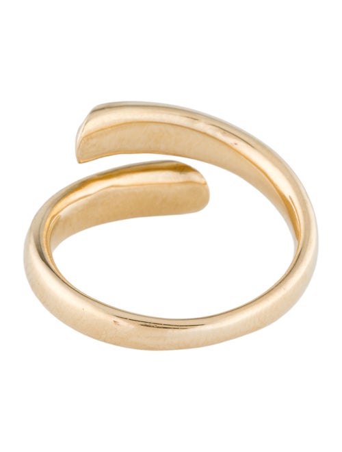 Ring 14K Diamond Bypass Ring