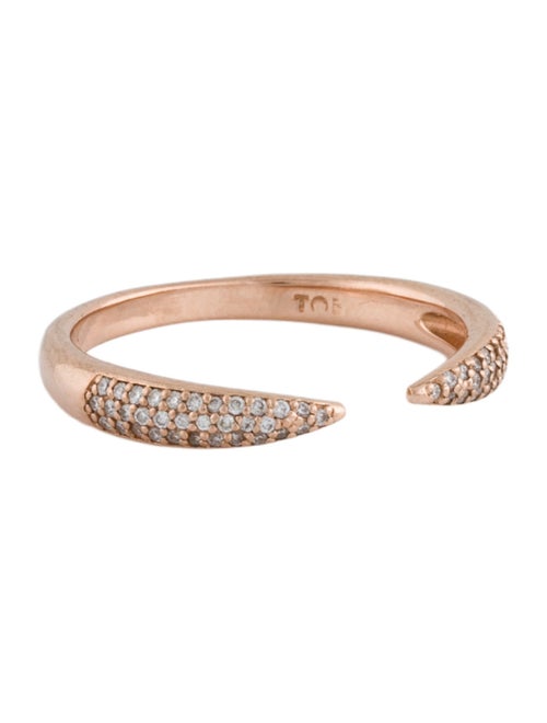 Ring 14K Diamond Open Band