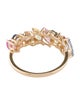 Ring 14K 2.19ctw Sapphire Multicolor Band