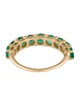 Ring 14K 1.35ctw Emerald Band
