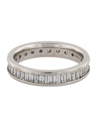 Ring Blue Nile Platinum Diamond Eternity Band Ring