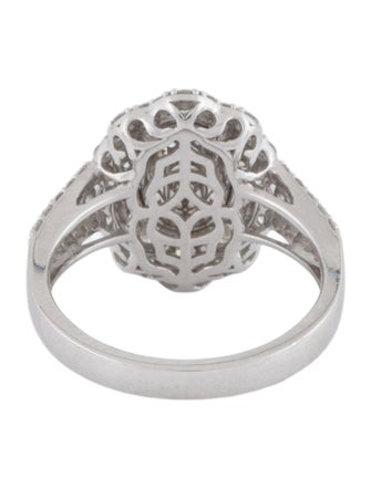 Ring Oscar Friedman 18K Sapphire & Diamond Cocktail Ring