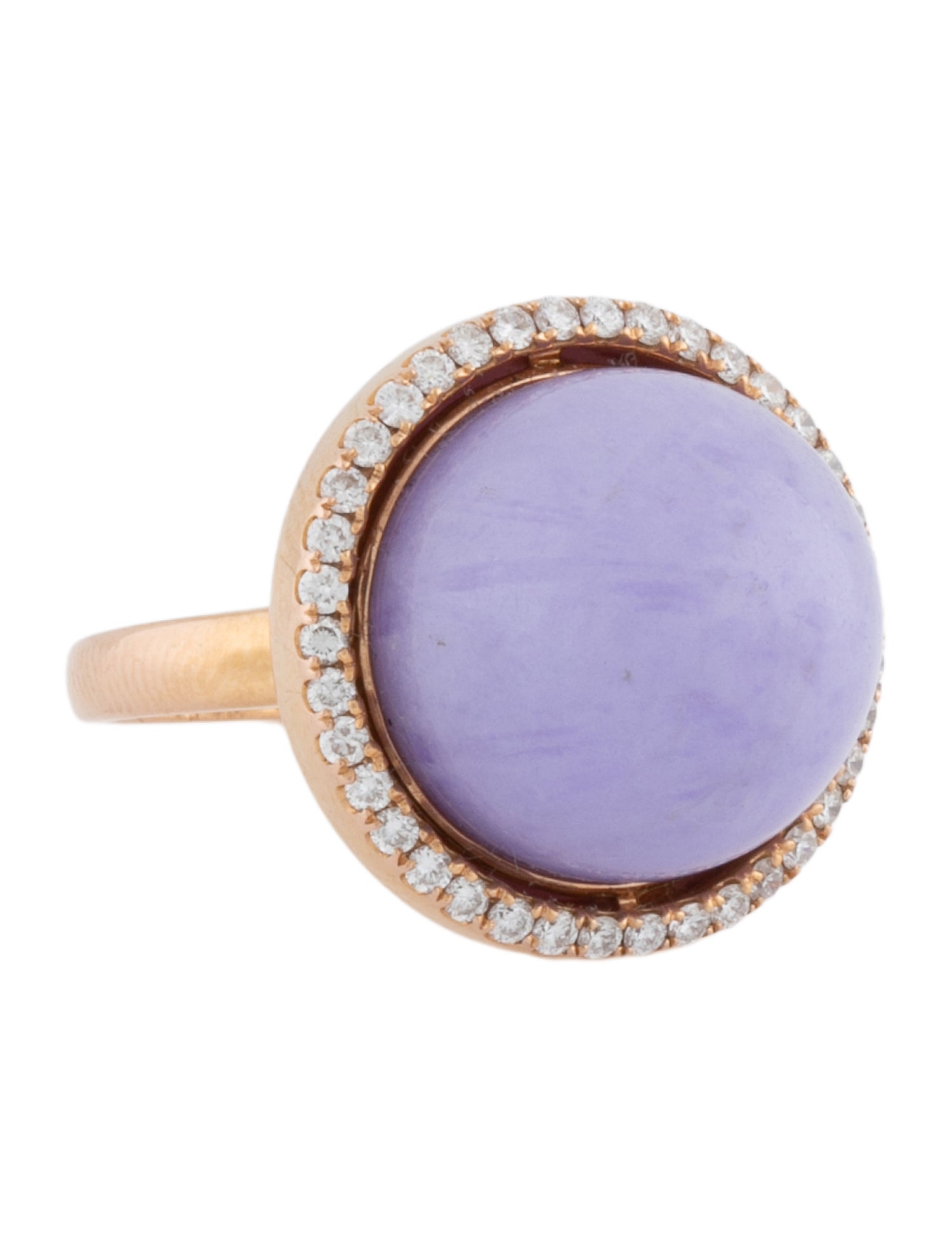 Ring 18K Jadeite & Diamond