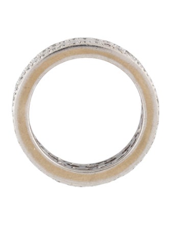 Ring 18K Ruby & Diamond Eternity Band