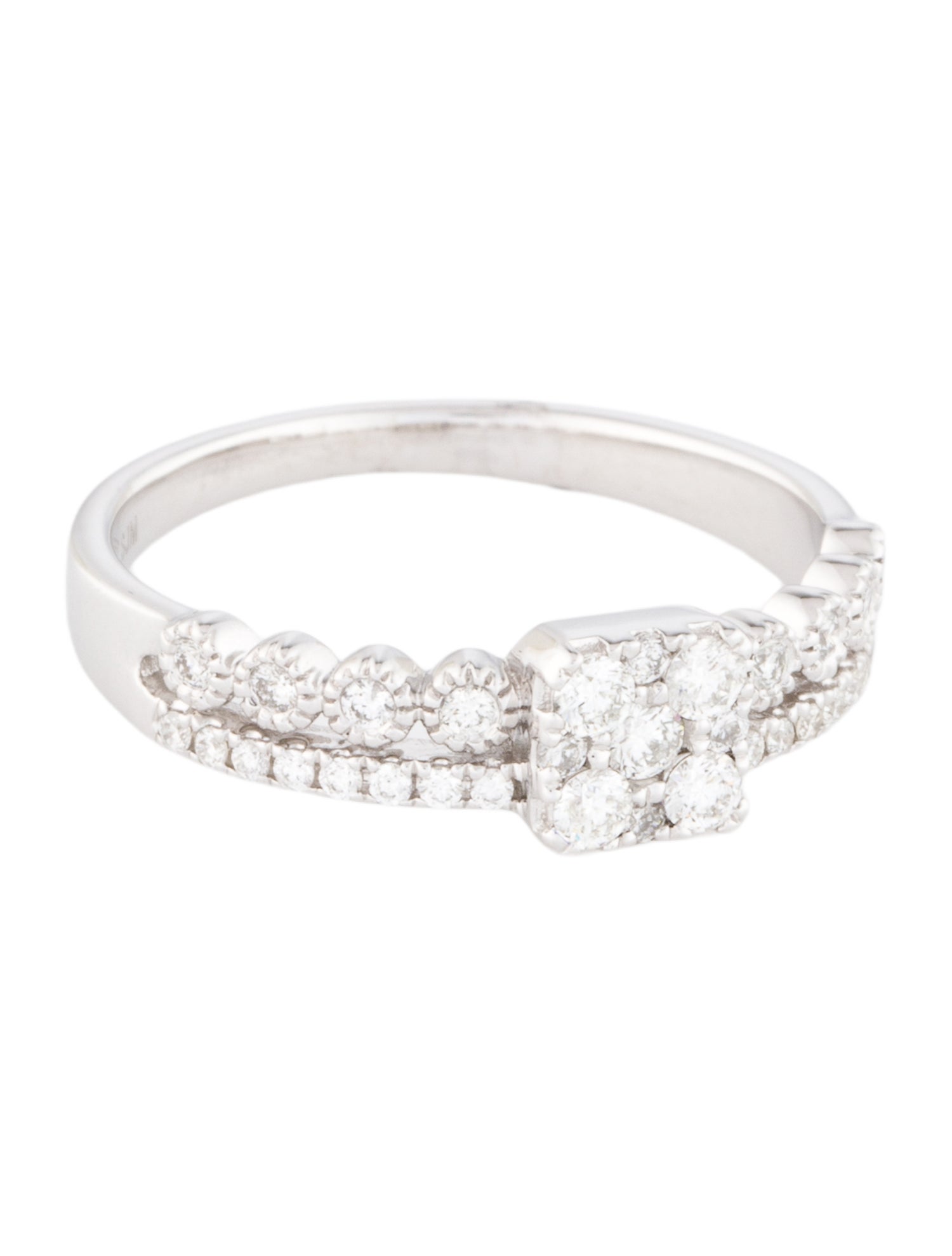 Ring 14K Diamond Cocktail