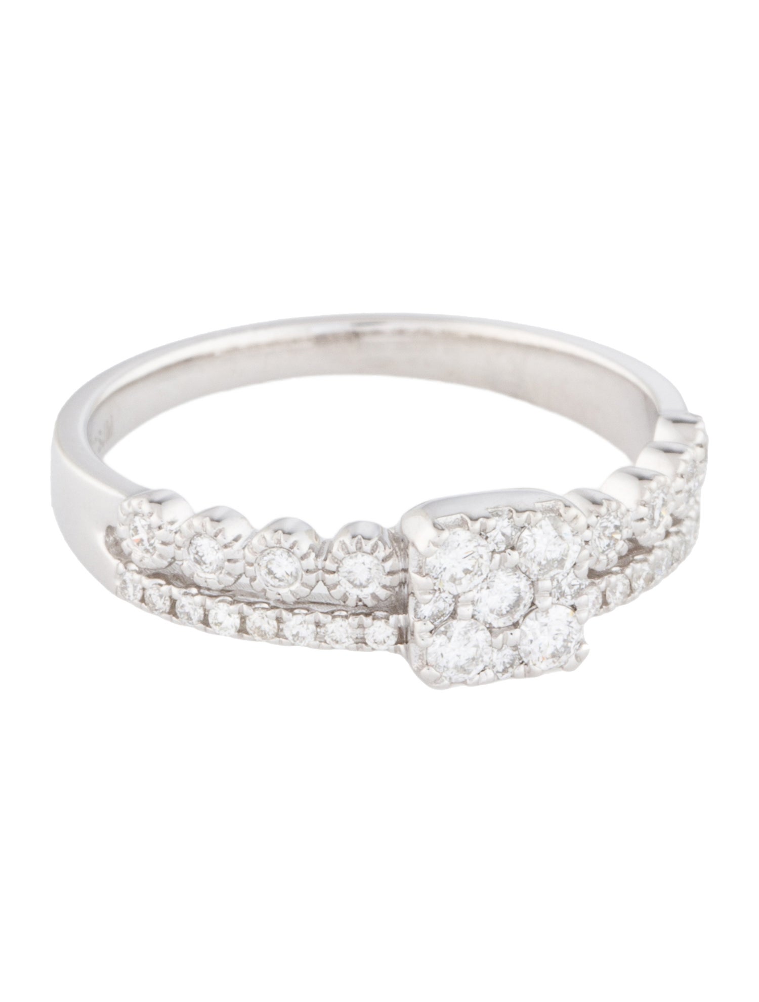 Ring 14K Diamond Cocktail