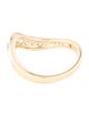Ring 14K Diamond Curved Band