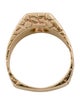 Ring 14K Diamond Signet Ring
