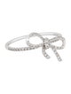 Ring 18K Diamond Bow Ring