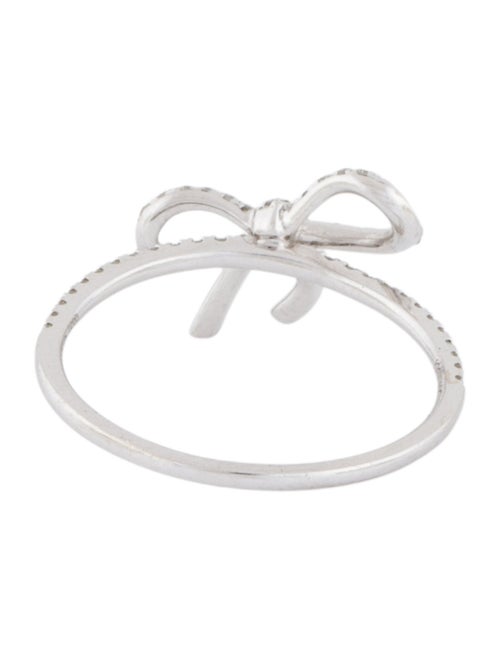 Ring 18K Diamond Bow Ring