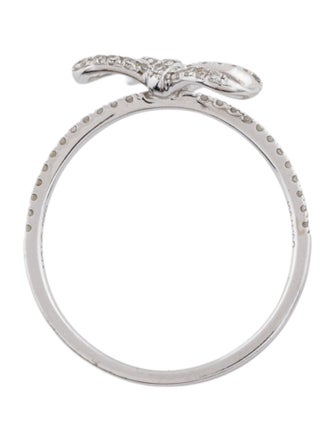 Ring 18K Diamond Bow Ring