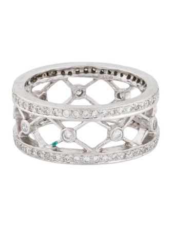 Ring Platinum Diamond Eternity Band