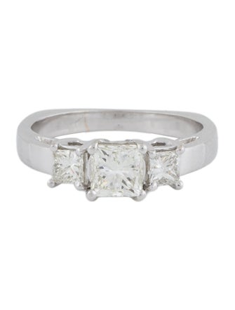 Ring 1.15ctw Three-Stone Diamond Engagement Ring
