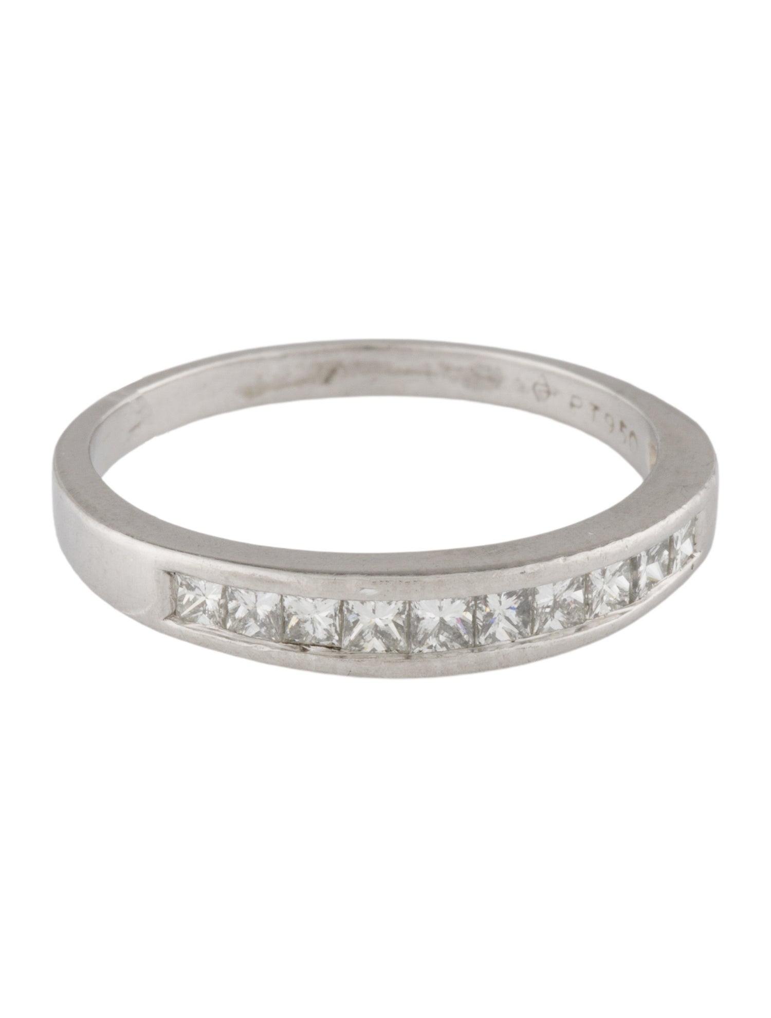Ring Platinum Diamond Band