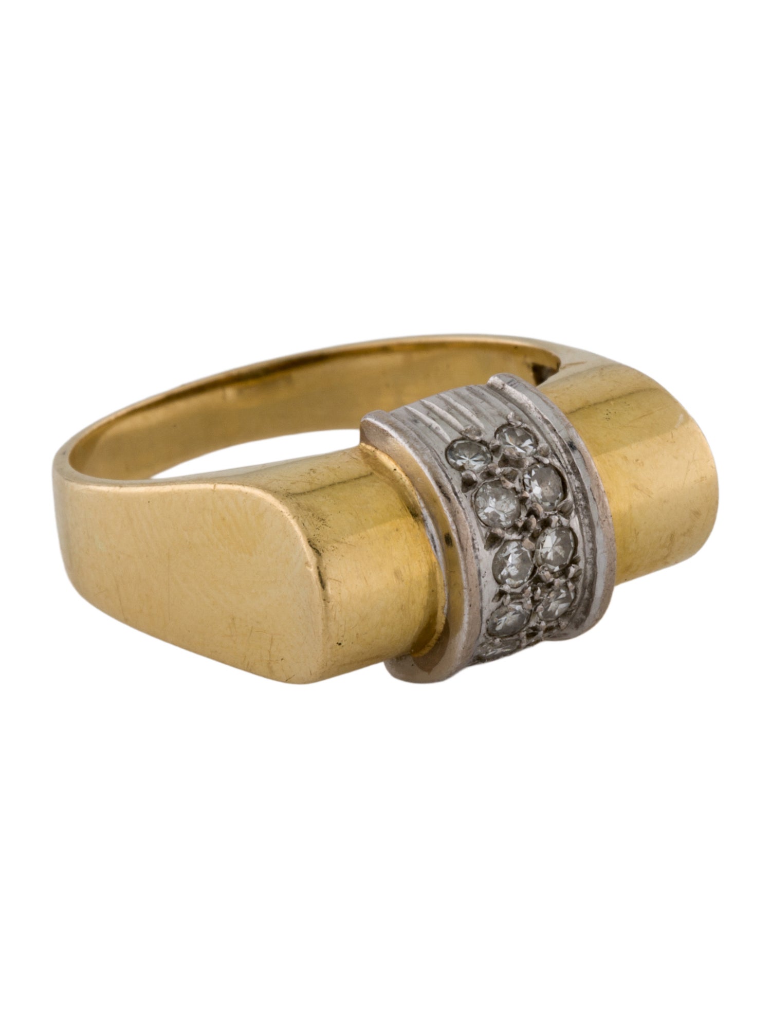 Ring 18K Diamond Cocktail