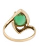 Ring 14K Chrysoprase Cocktail Ring