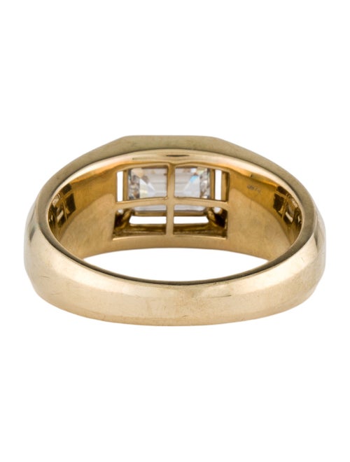 Ring 14K 1.85ctw Lab-Grown Diamond Signet Ring